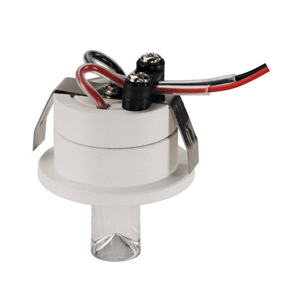 SLV LED Lightpoint Einbauleuchte, rund, mattweiss, 1W LED, 3000K