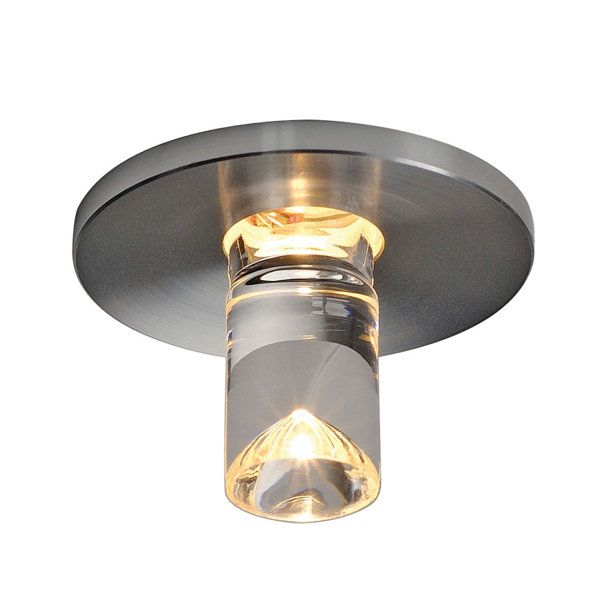 SLV LED Lightpoint Einbauleuchte, rund, alu gebürstet, 1W LED, 3000K