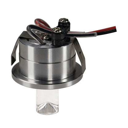 SLV LED Lightpoint Einbauleuchte, rund, alu gebürstet, 1W LED, 3000K