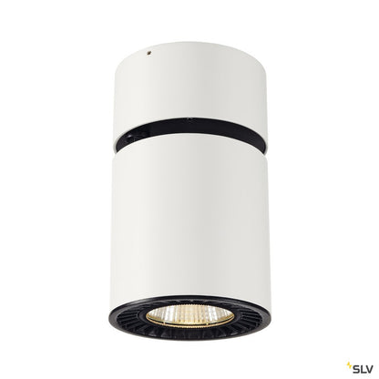 SLV SUPROS CL Deckenleuchte, rund, weiß, 4000lm, 3000K, SLM LED, 60° Reflektor