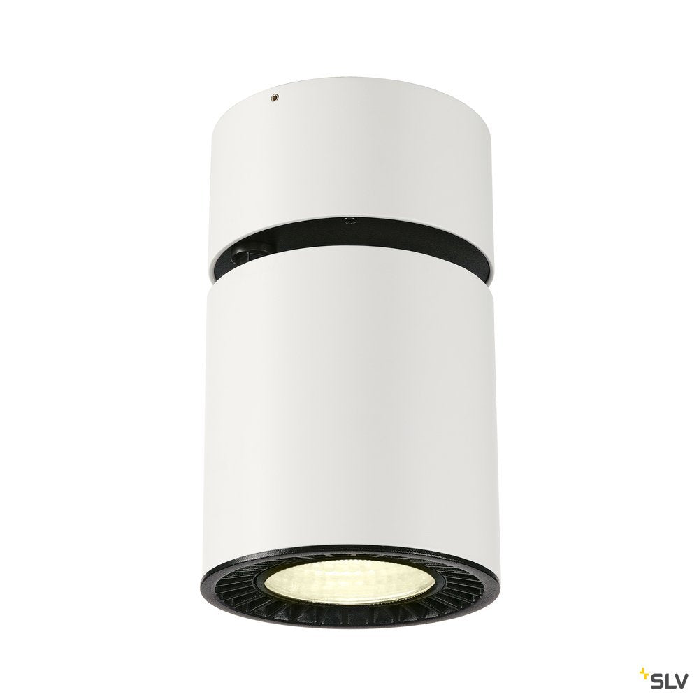 SLV SUPROS CL Deckenleuchte, rund, weiß, 4000lm, 4000K, SLM LED, 60° Reflektor