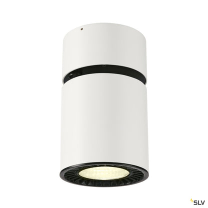 SLV SUPROS CL Deckenleuchte, rund, weiß, 4000lm, 4000K, SLM LED, 60° Reflektor