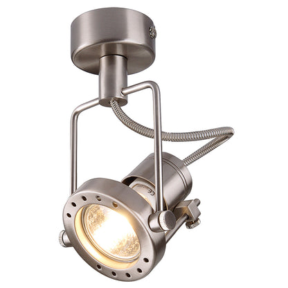 SLV Deckenleuchte N-TIC SPOT 230V chrom GU10 50W