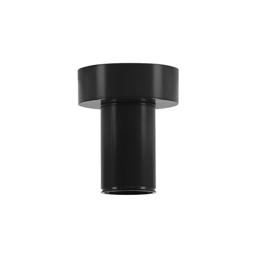 SLV FITU, Deckenleuchte, A60, schwarz, mit R2-Rosette