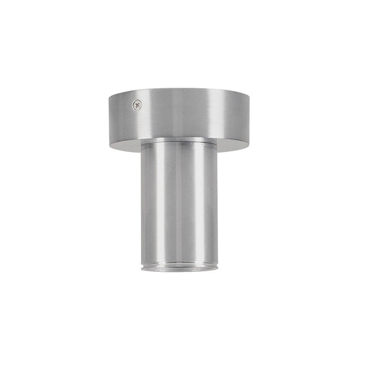 SLV FITU, Deckenleuchte, A60, aluminium poliert, mit R2-Rosette