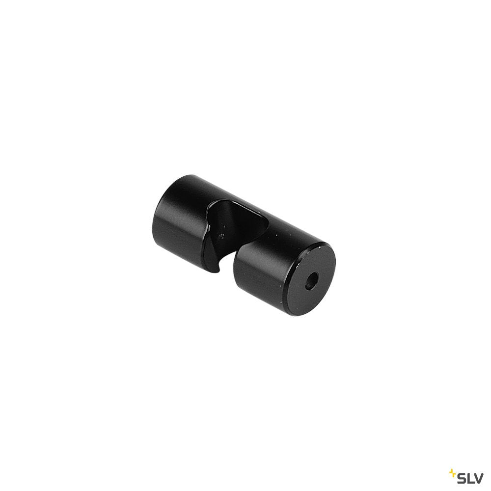 SLV FITU Cable Hook, schwarz, Distanzabhänger für Pendel- leuchten, Kabelklemme