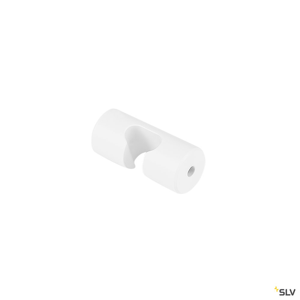 SLV FITU Cable Hook, weiss, Distanzabhänger für Pendel- leuchten, Kabelklemme