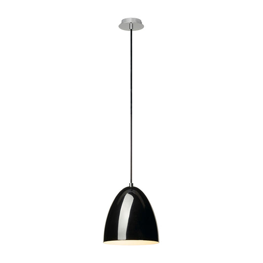 SLV PARA CONE 20 Pendelleuchte, rund, schwarz, E27, max. 60W