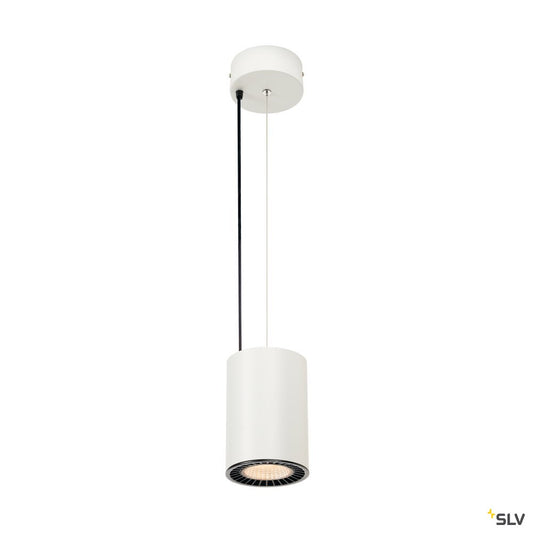 SLV SUPROS PD Pendelleuchte, rund, weiß, 3000lm 3000K SLM LED, 60° Reflektor