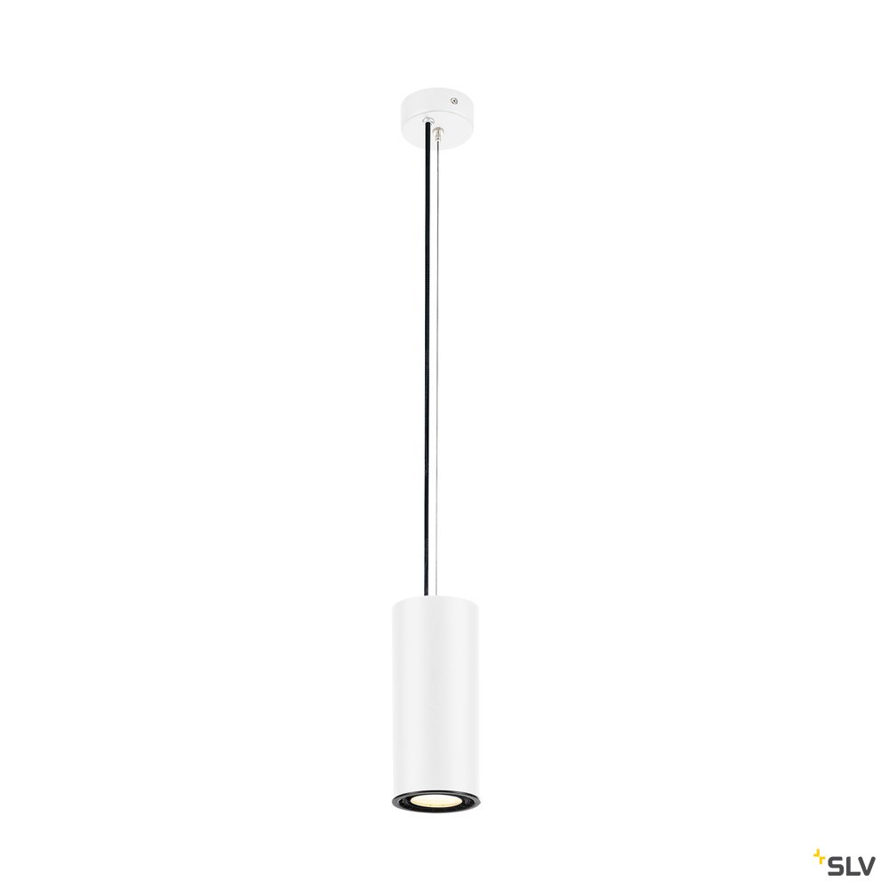 SLV SUPROS 78 Pendelleuchte, rund, weiss, 3000K, 60° Linse
