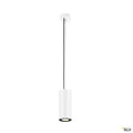 SLV SUPROS 78 Pendelleuchte, rund, weiss, 3000K, 60° Linse