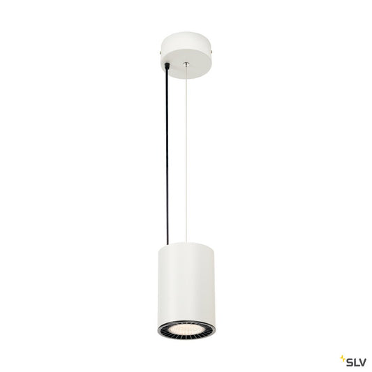 SLV SUPROS PD Pendelleuchte, rund, weiß, 4000lm 3000K SLM LED, 60° Reflektor