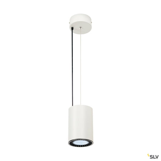 SLV SUPROS PD Pendelleuchte, rund, weiß, 4000lm 4000K SLM LED, 60° Reflektor