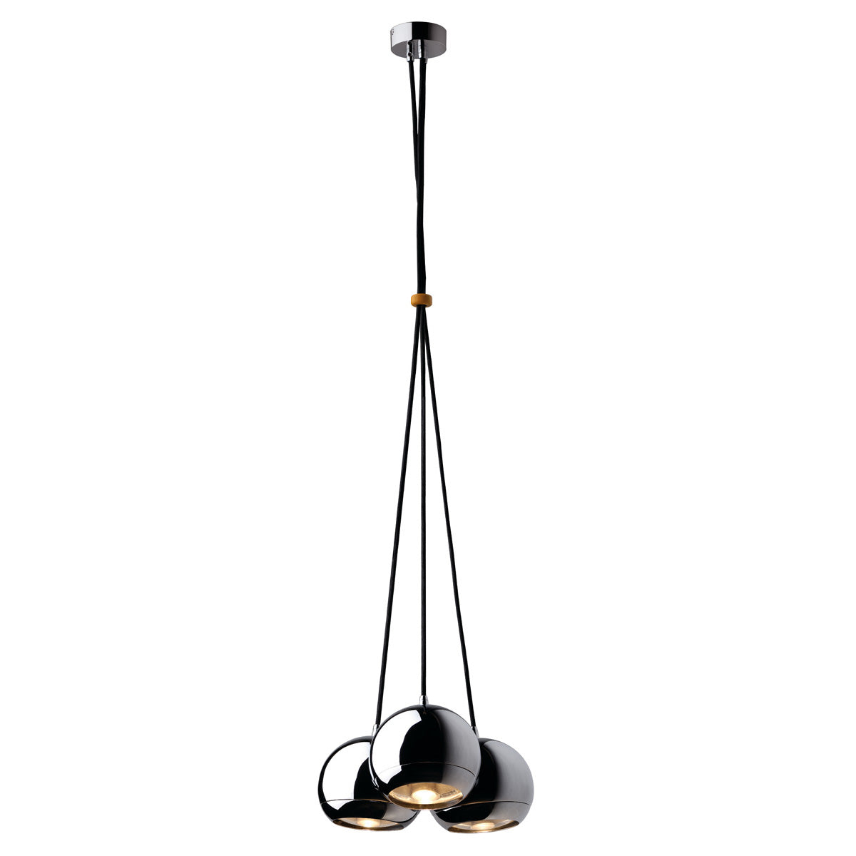SLV LIGHT EYE X3 Pendelleuchte,chrom, 3xGU10, max. 3x75W
