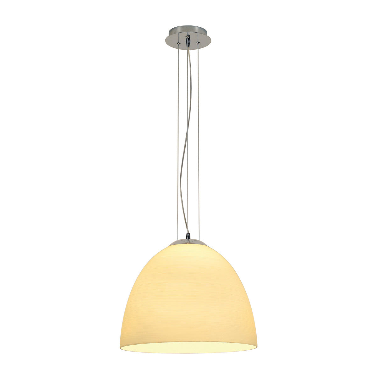 SLV ORION CONE Pendelleuchte, weiss, E27, max. 60W, Glas