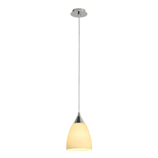 SLV ORION S Pendelleuchte, weiss, E14, max. 40W, Glas