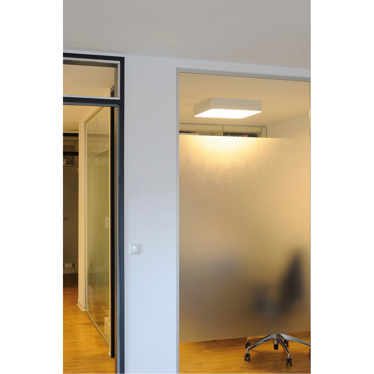 SLV MEDO 60 SQUARE Deckenleuchte, eckig, weiss, 4xT5 24W
