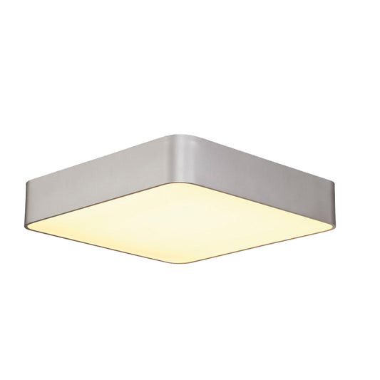 SLV MEDO 60 SQUARE Deckenleuchte, eckig, silbergrau, 4xT5 24W