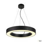 SLV MEDO PRO 60 RING Pendel- leuchte, schwarz, LED