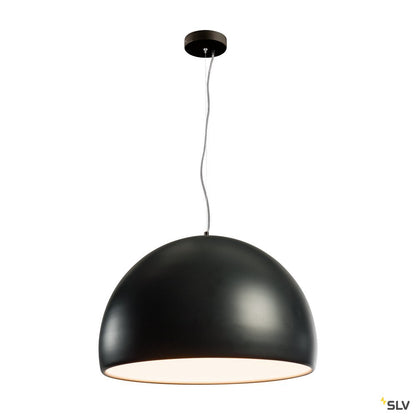 SLV BELA 60 LED Pendelleuchte, schwarz/weiss, 3000K, 1850lm