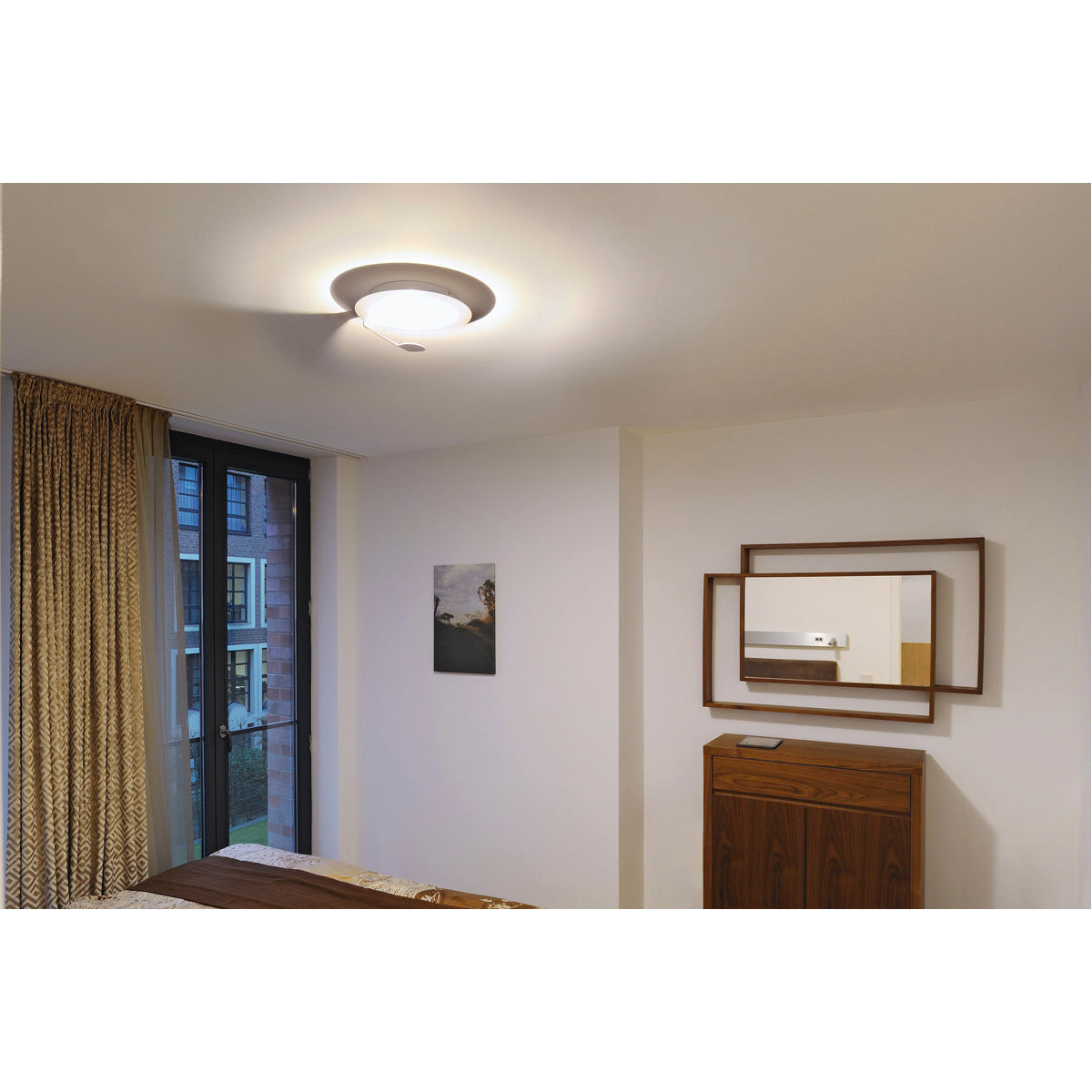 SLV AIR INDI 33 Wand- und Decken- leuchte, rund, weiss, 18W LED, 3000K
