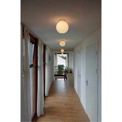 SLV SUN CEILING Deckenleuchte, rund, alu/weiss, E27, max. 75W