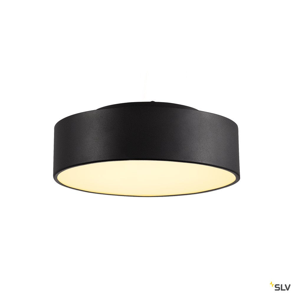 SLV MEDO 28 LED Deckenleuchte, schwarz, optional abpendelbar