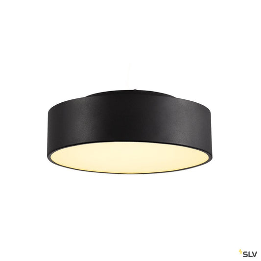 SLV MEDO 28 LED Deckenleuchte, schwarz, optional abpendelbar
