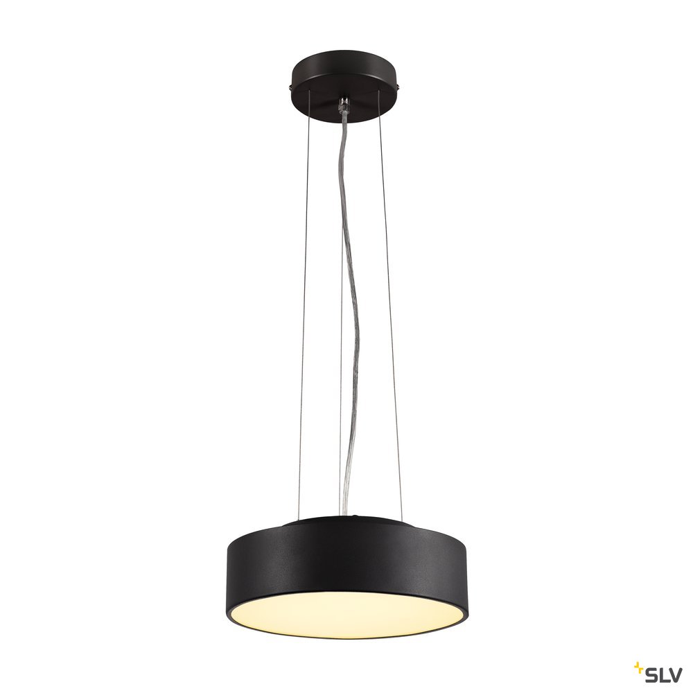 SLV MEDO 28 LED Deckenleuchte, schwarz, optional abpendelbar