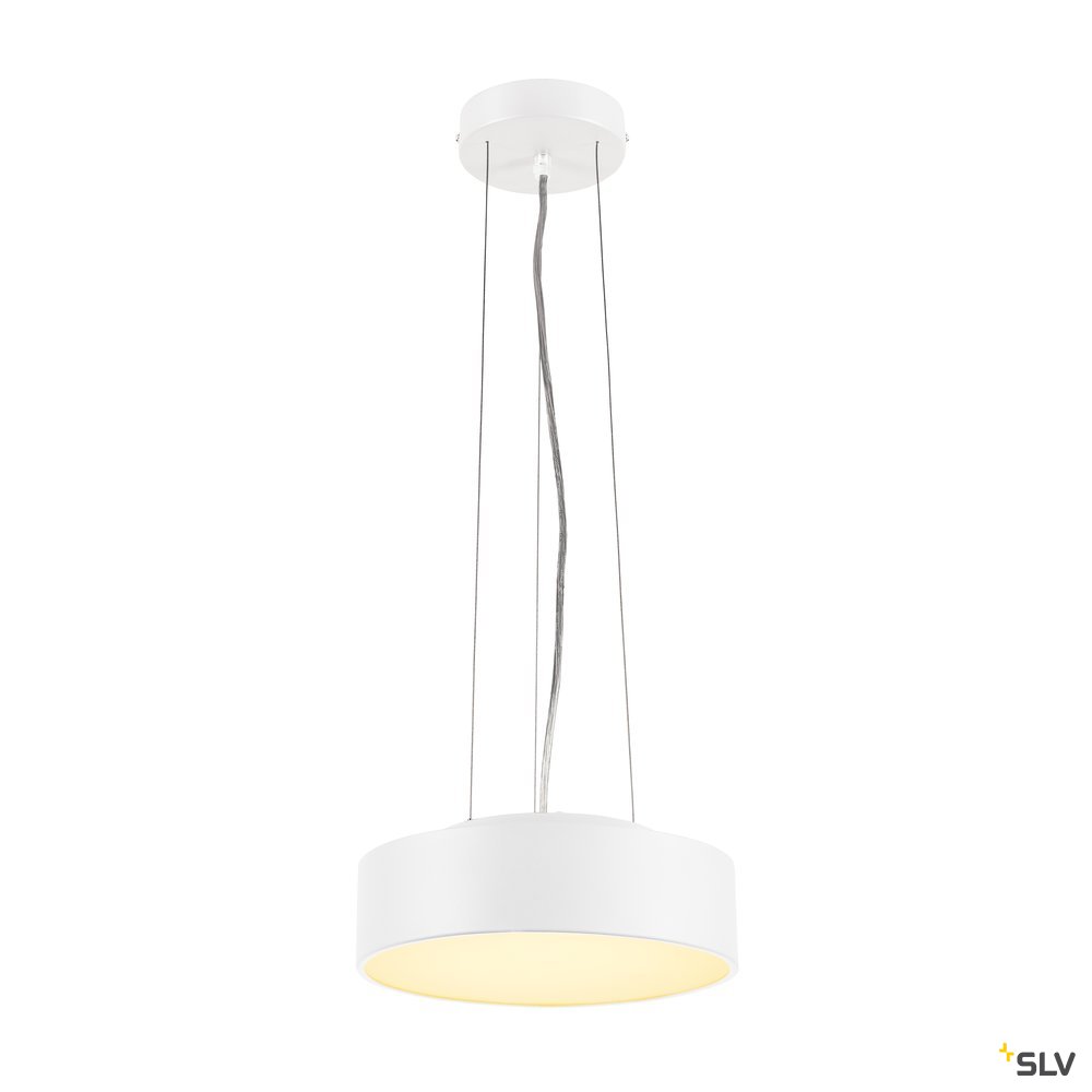 SLV MEDO 28 LED Deckenleuchte, weiss, optional abpendelbar