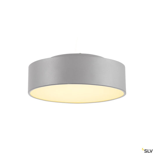 SLV MEDO 28 LED Deckenleuchte, silbergrau, optional abpendel- bar