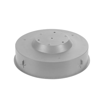 SLV MEDO 40 LED Einbauleuchte, mit Rahmen, silbergrau