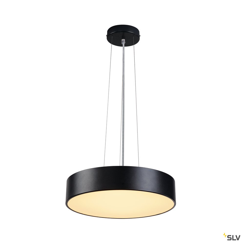 SLV MEDO 40 LED Deckenleuchte, schwarz, optional abpendelbar