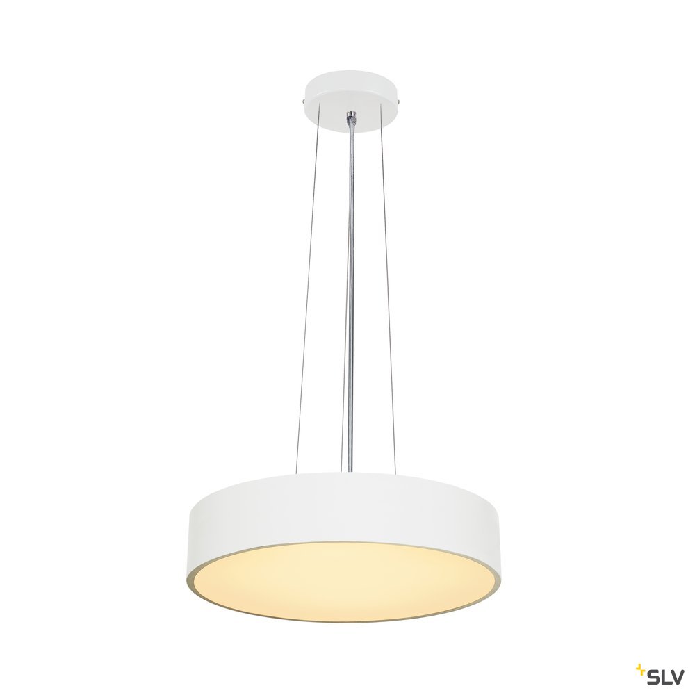 SLV MEDO 40 LED Deckenleuchte, weiss, optional abpendelbar
