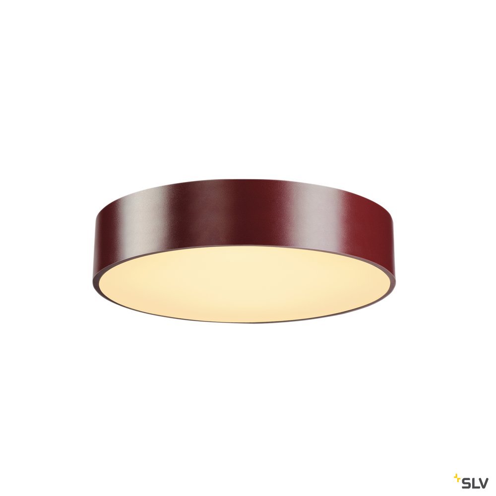SLV MEDO 40 LED Deckenleuchte, weinrot, optional abpendelbar