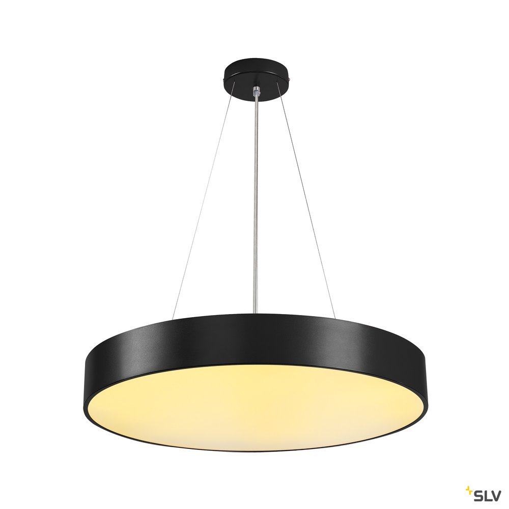 SLV MEDO 60 LED Deckenleuchte, schwarz, optional abpendelbar