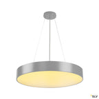SLV MEDO 60 LED Deckenleuchte, silbergrau, optional abpendelbar