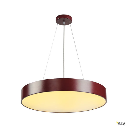 SLV MEDO 60 LED Deckenleuchte, weinrot, optional abpendelbar