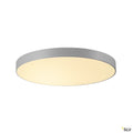 SLV MEDO 90 LED Deckenleuchte, silbergrau, optional abpendel- bar
