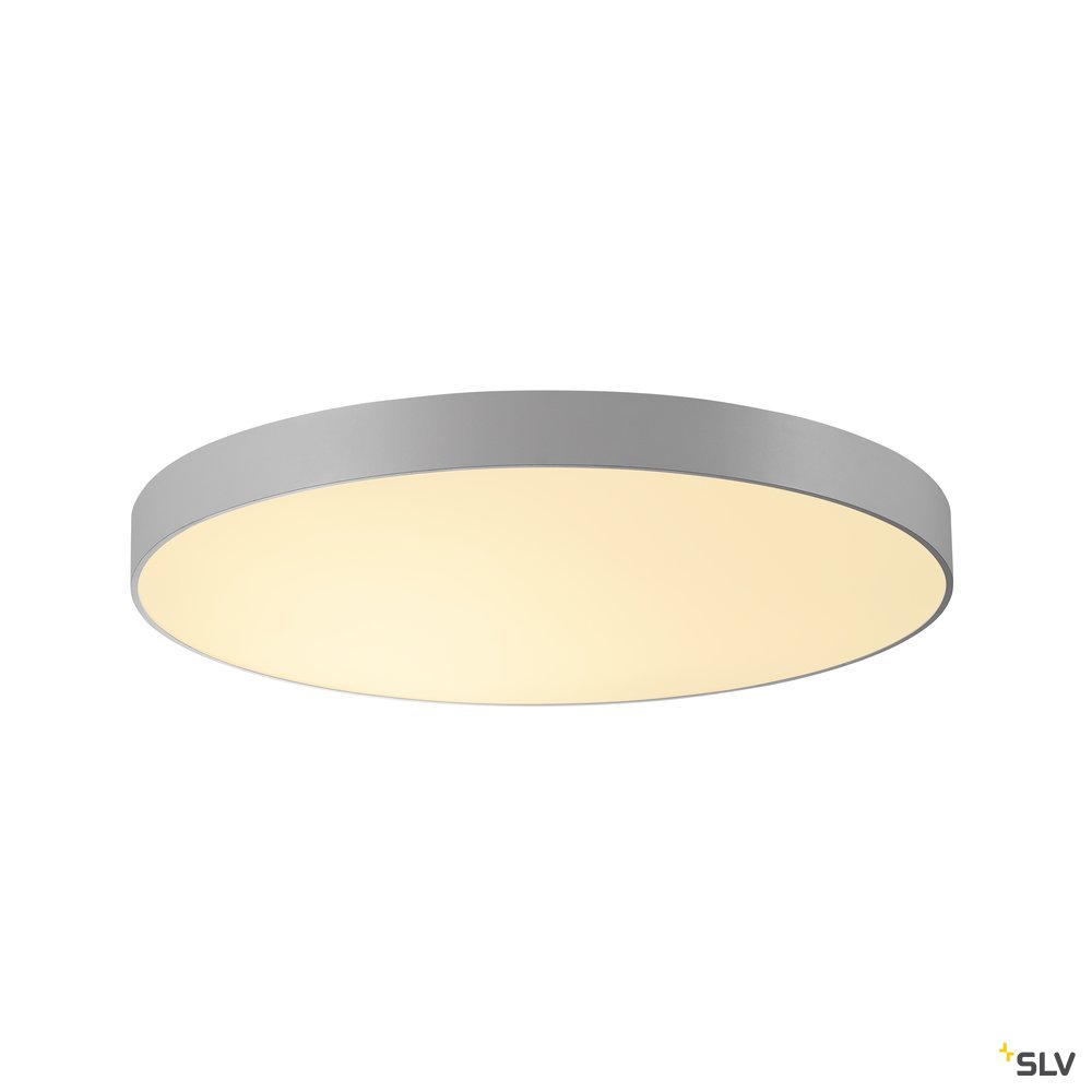 SLV MEDO 90 LED Deckenleuchte, silbergrau, optional abpendel- bar