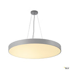 SLV MEDO 90 LED Deckenleuchte, silbergrau, optional abpendel- bar