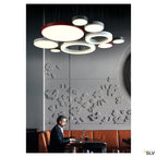 SLV MEDO 28 LED Deckenleuchte, schwarz, optional abpendelbar