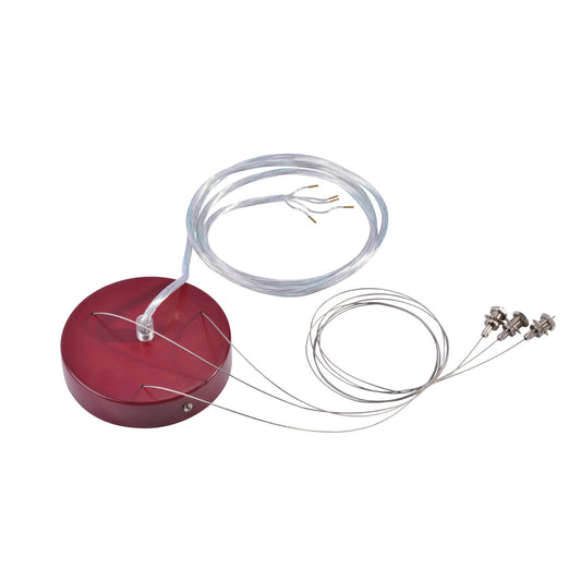 SLV Abhängset für 1-10V MEDO LED, weinrot, 5-adrig