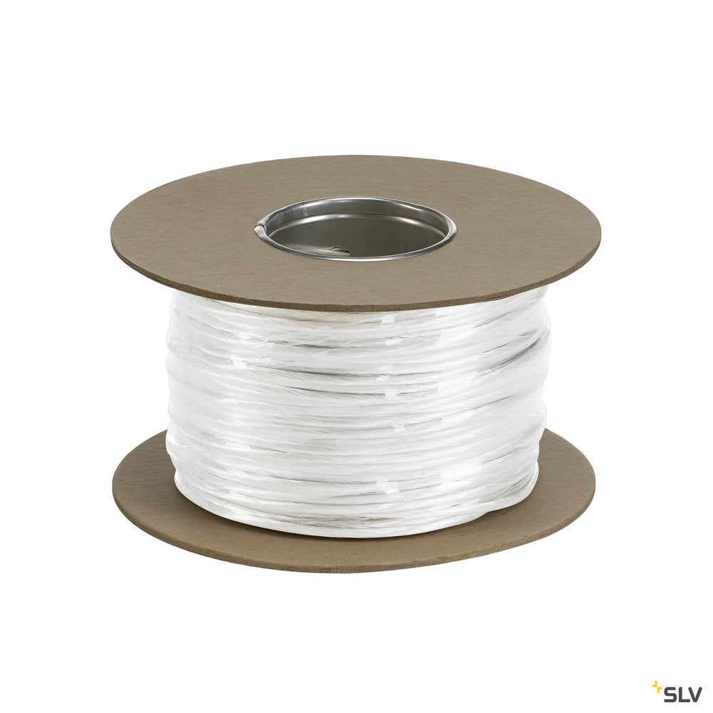 SLV NIEDERVOLT-SEIL, für TENSEO Niedervolt-Seilsystem, weiß, 4mm², 100m