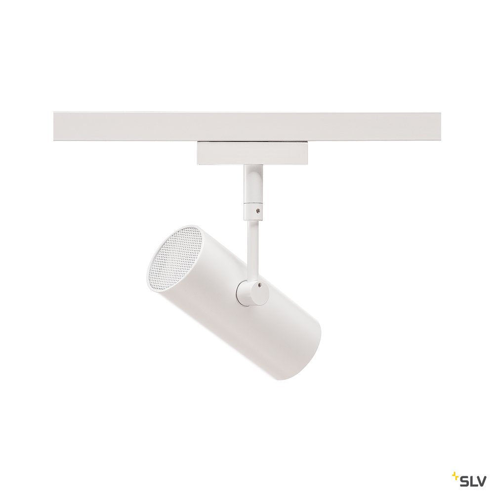SLV REVILO, Strahler für SLV D-TRACK Hochvolt-Stromschiene 2Phasen, LED, 3000K, weiß, 15°, inkl. 2 Phasen-Adapter