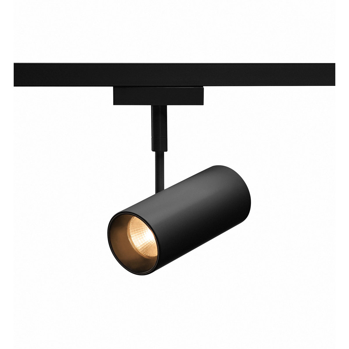 SLV REVILO, Strahler für SLV D-TRACK Hochvolt-Stromschiene 2Phasen, LED, 3000K, schwarz, 36°, inkl. 2 Phasen-Adapter