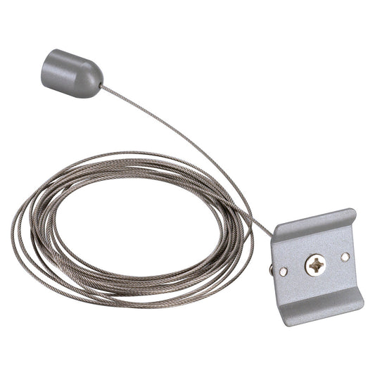 SLV Abhängung f. 1-Phasen HV-Stromschiene silber 3m