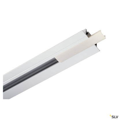 SLV Abdeckung für 1-Phasen HV-Stromschiene, Einbauversion weiss, 1m, 2 Stück