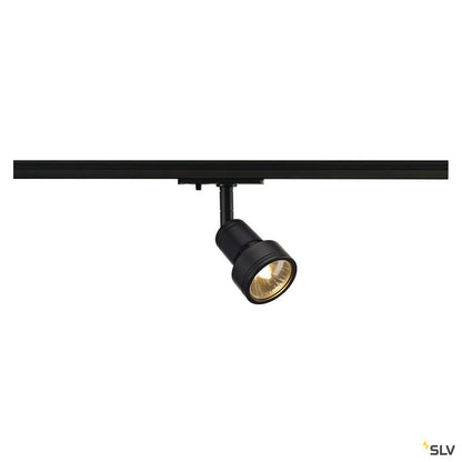 SLV PURI Leuchtenkopf, schwarz, GU10, max. 50W, inkl. 1P.-Adapter