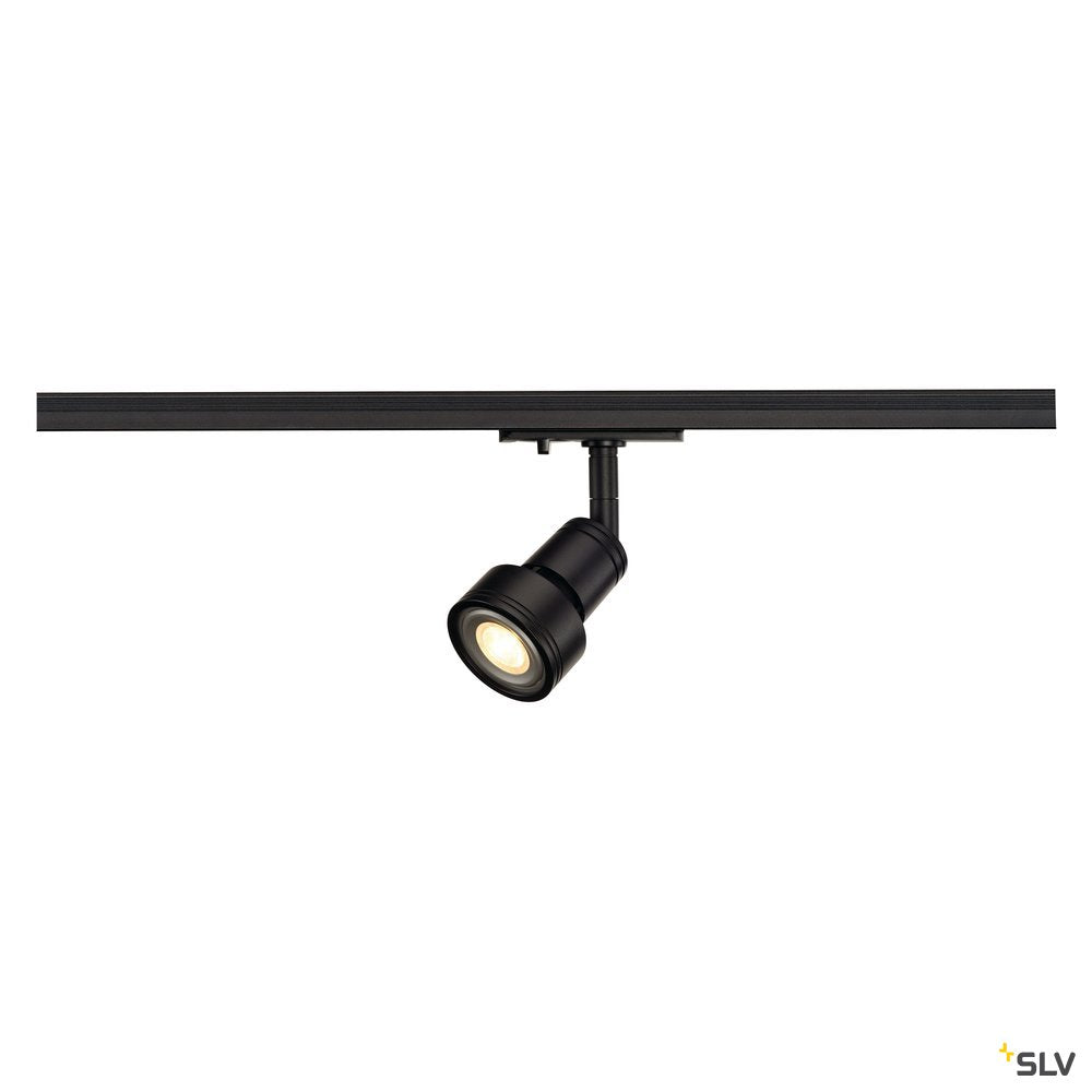 SLV PURI Leuchtenkopf, schwarz, GU10, max. 50W, inkl. 1P.-Adapter